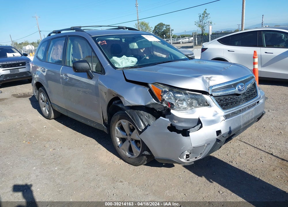 2016 SUBARU FORESTER 2.5I VIN: JF2SJABC3GH507393