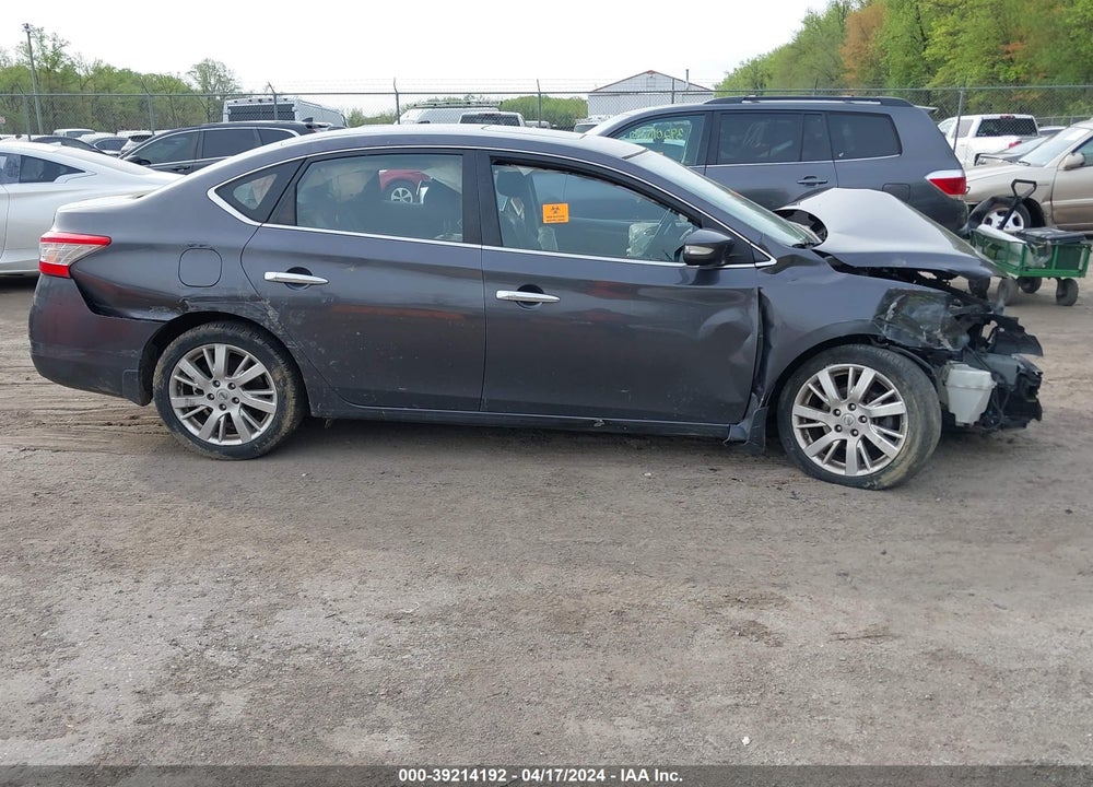2015 NISSAN SENTRA SL VIN: 3N1AB7AP8FY221401