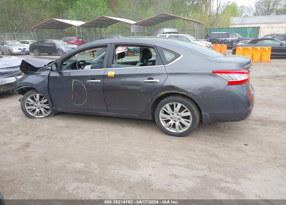 2015 NISSAN SENTRA SL VIN: 3N1AB7AP8FY221401