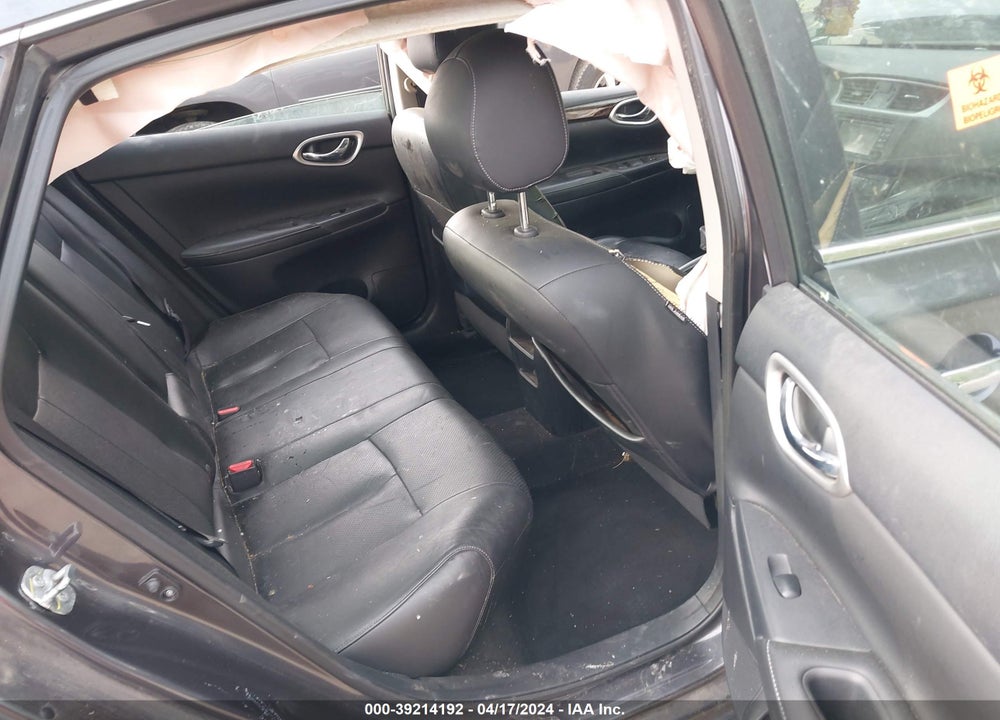 2015 NISSAN SENTRA SL VIN: 3N1AB7AP8FY221401