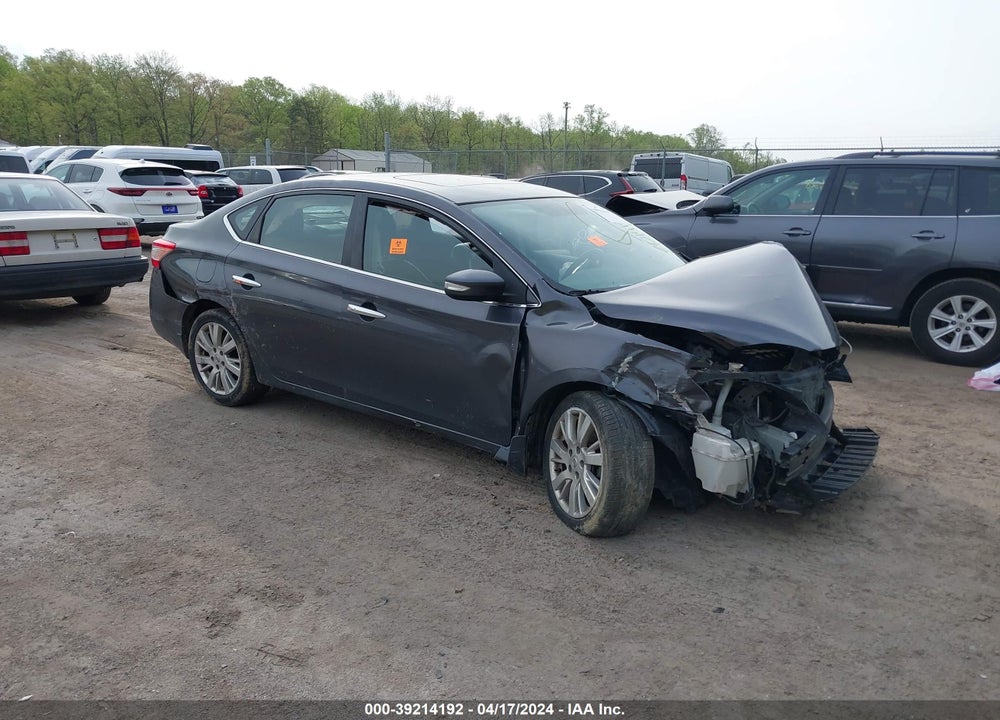 2015 NISSAN SENTRA SL VIN: 3N1AB7AP8FY221401