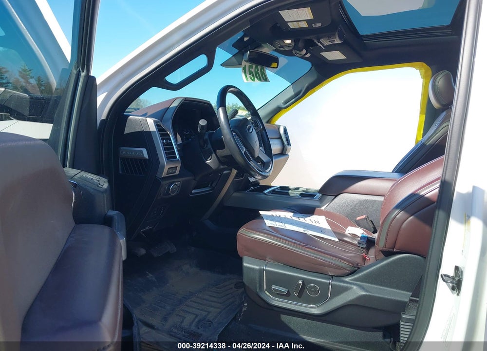 2017 FORD F-250 PLATINUM VIN: 1FT7W2BT3HEE16851