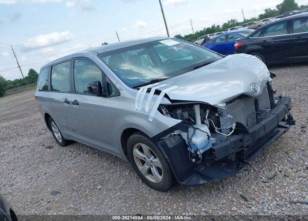 2016 TOYOTA SIENNA L 7 PASSENGER VIN: 5TDZK3DC7GS755452