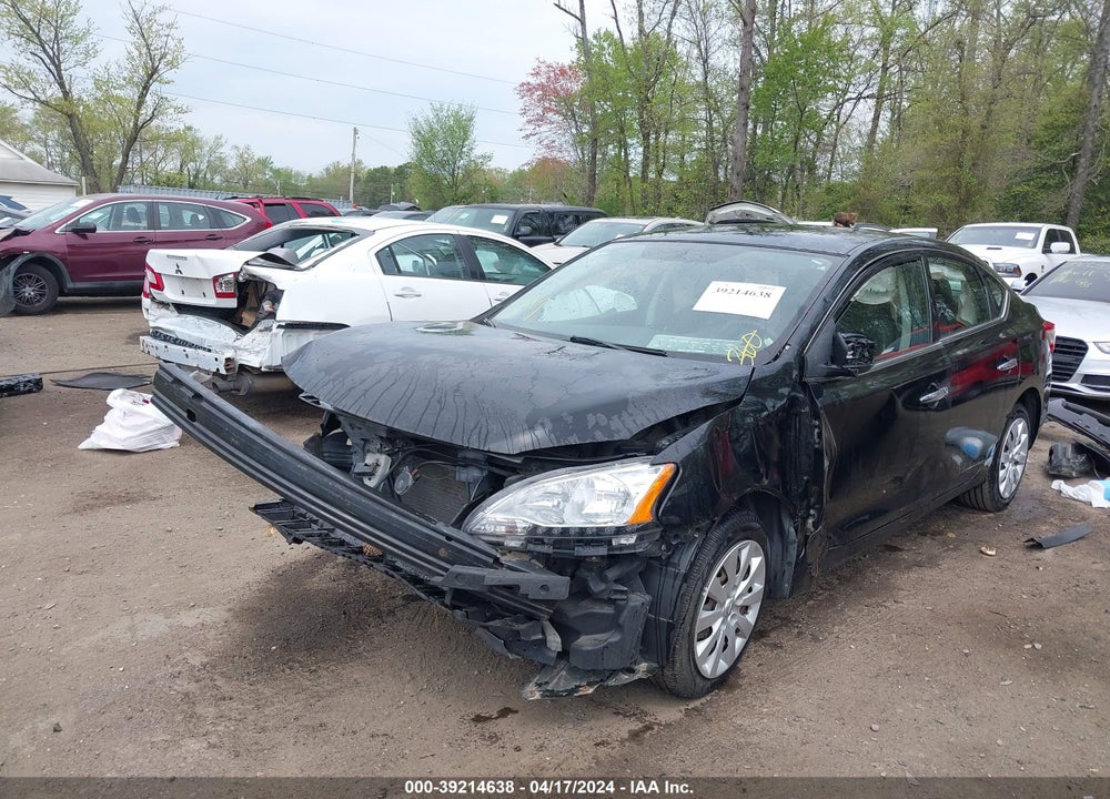 2015 NISSAN SENTRA S VIN: 3N1AB7AP5FY250516