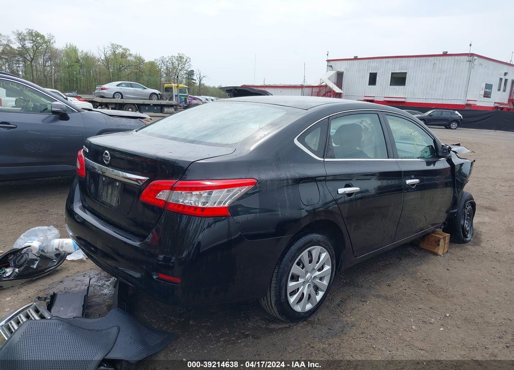 2015 NISSAN SENTRA S VIN: 3N1AB7AP5FY250516