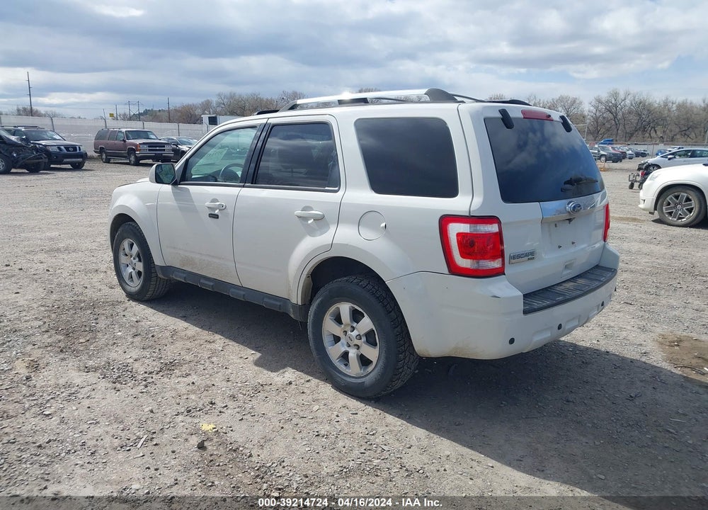 2012 FORD ESCAPE LIMITED VIN: 1FMCU9E75CKB47706