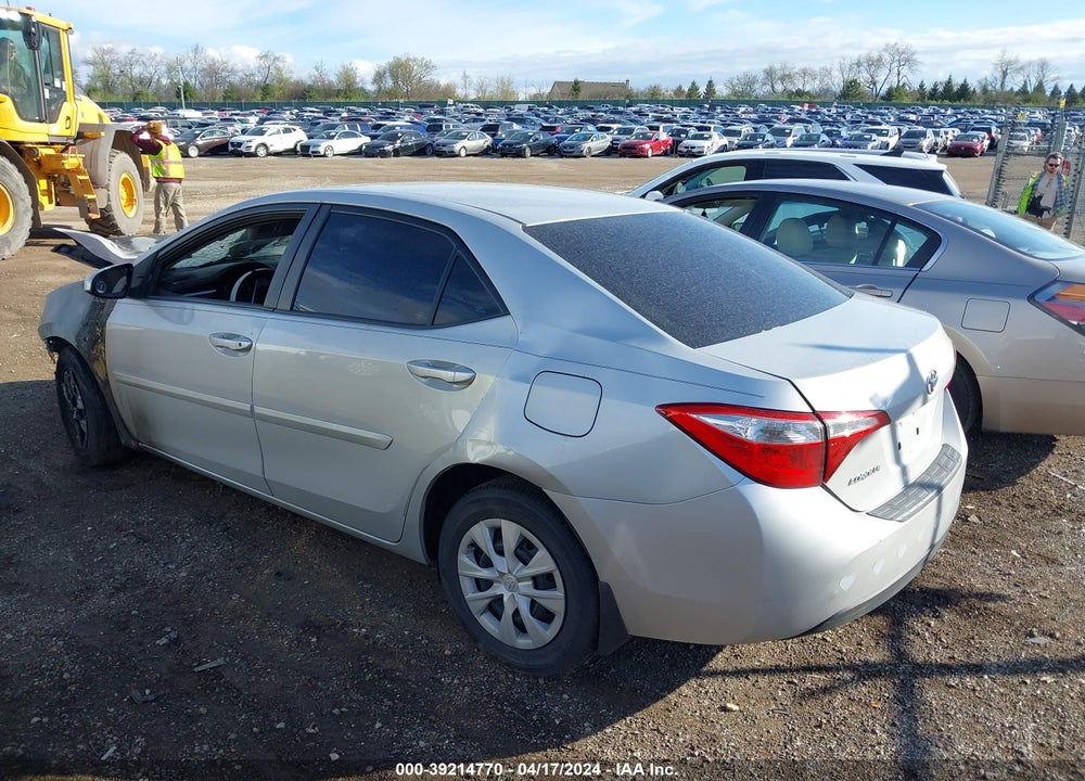 2014 TOYOTA COROLLA L VIN: 2T1BURHE7EC113040