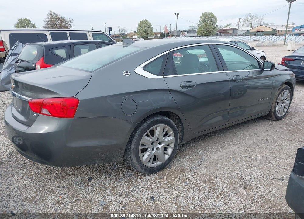 2016 CHEVROLET IMPALA LS VIN: 1G11Z5SA7GU117096