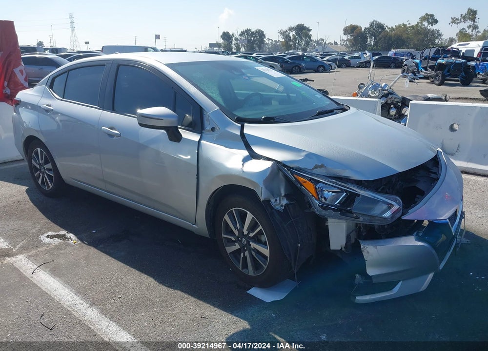 2021 NISSAN VERSA SV XTRONIC CVT VIN: 3N1CN8EV8ML846986