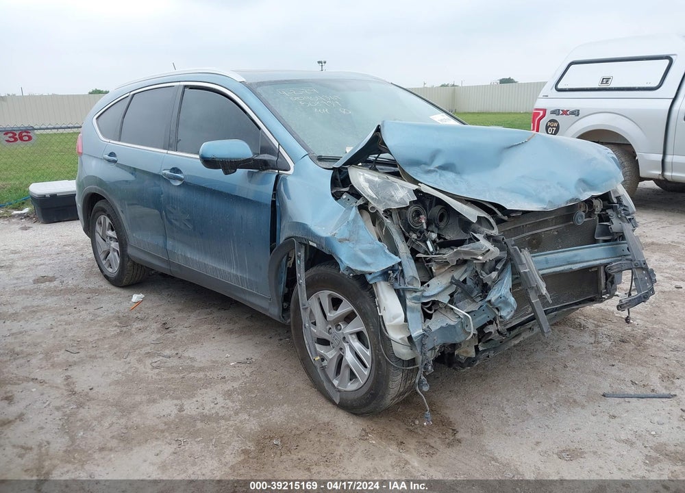 2015 HONDA CR-V EX-L VIN: 2HKRM3H72FH508934