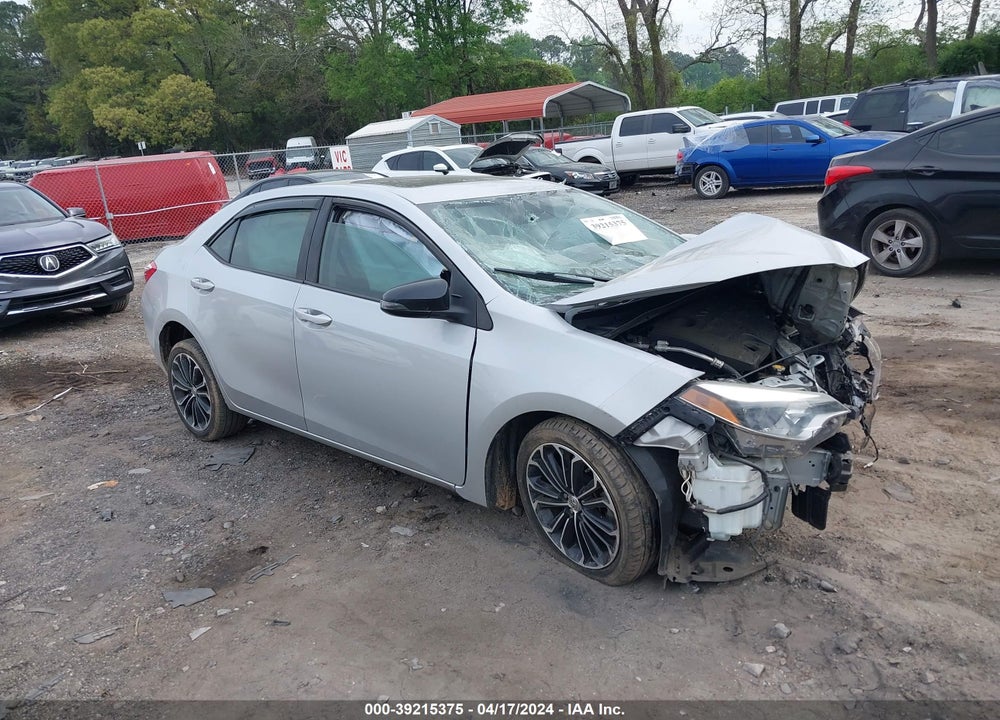 2014 TOYOTA COROLLA S PLUS VIN: 2T1BURHE6EC063876