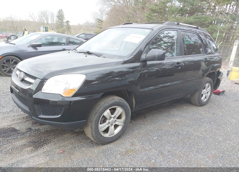 2009 KIA SPORTAGE LX VIN: KNDJF724197593593