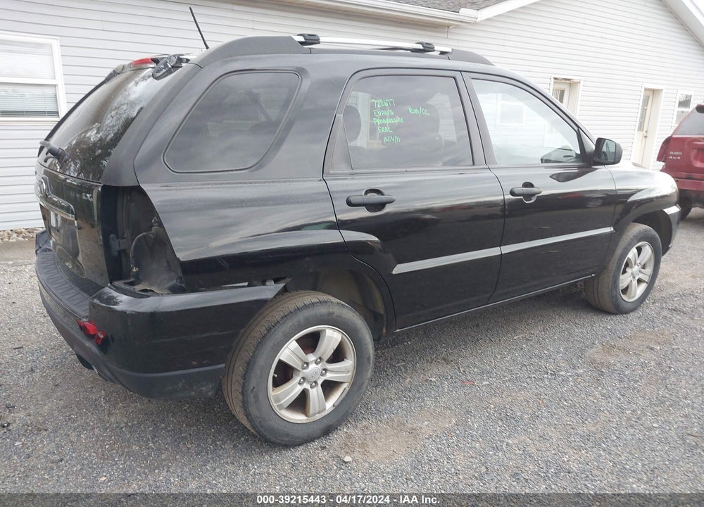 2009 KIA SPORTAGE LX VIN: KNDJF724197593593