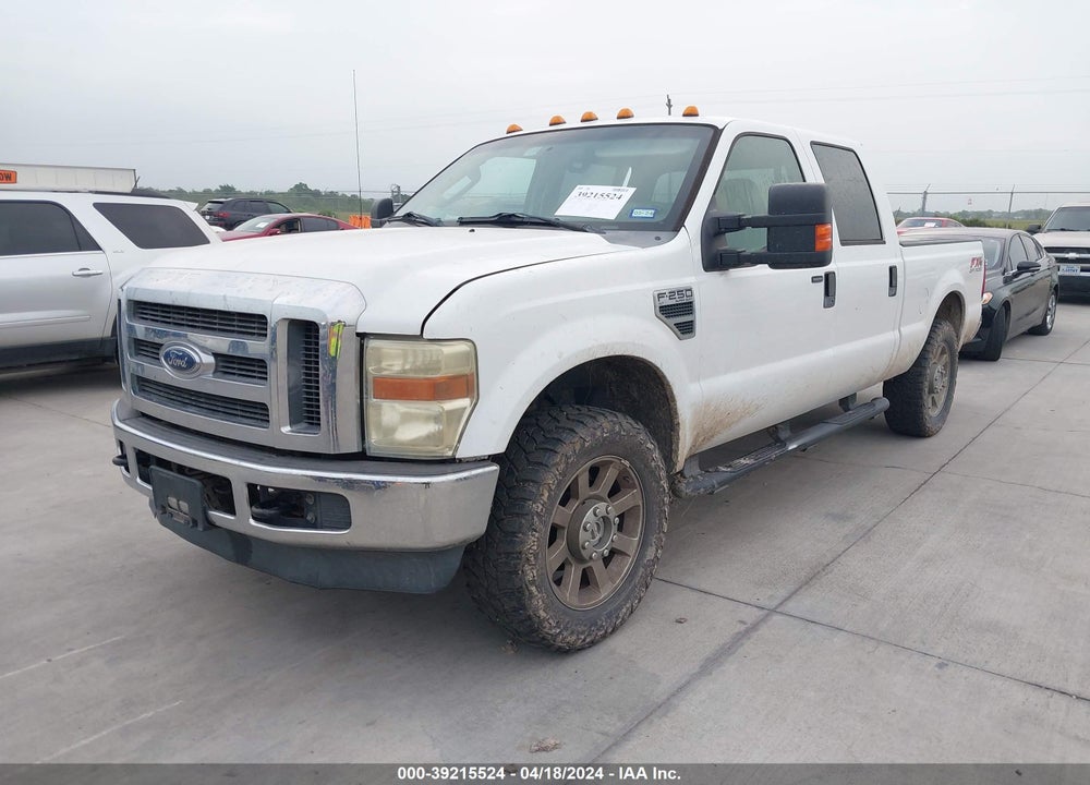 2008 FORD F-250 FX4/KING RANCH/LARIAT/XL/XLT VIN: 1FTSW21598EA04608