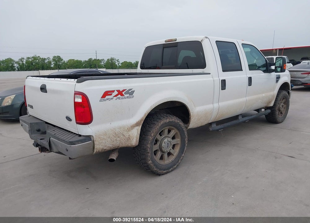 2008 FORD F-250 FX4/KING RANCH/LARIAT/XL/XLT VIN: 1FTSW21598EA04608