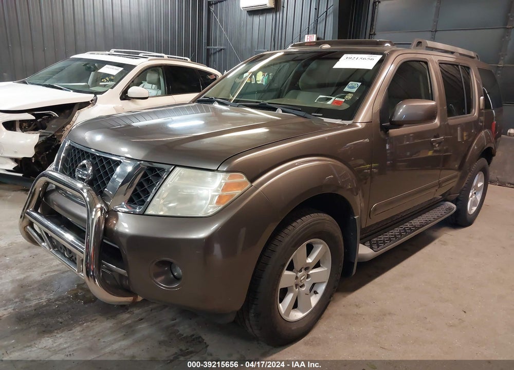 2008 NISSAN PATHFINDER SE VIN: 5N1AR18B08C608337