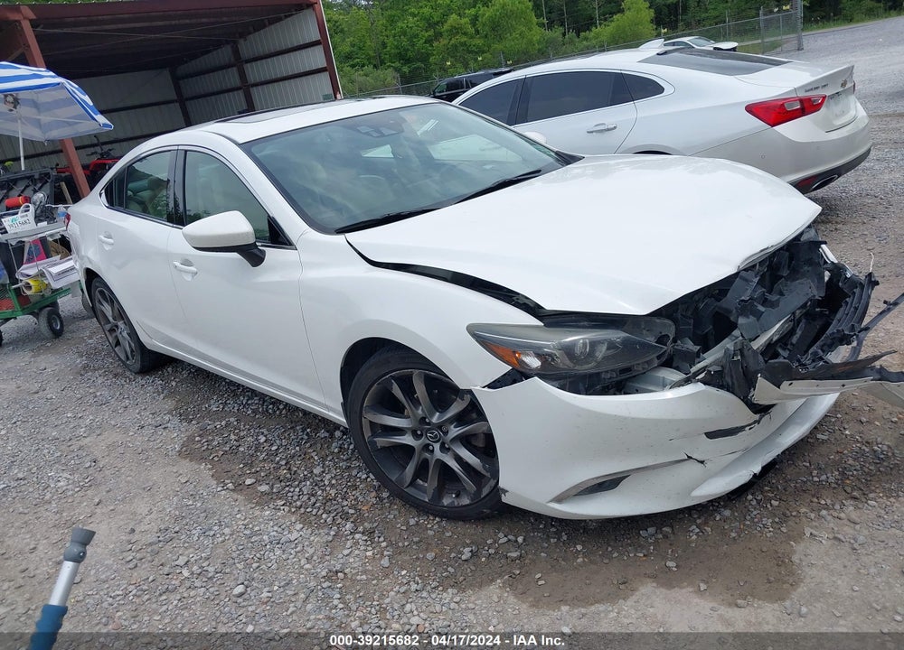 2016 MAZDA 6 I GRAND TOURING VIN: JM1GJ1W57G1444016
