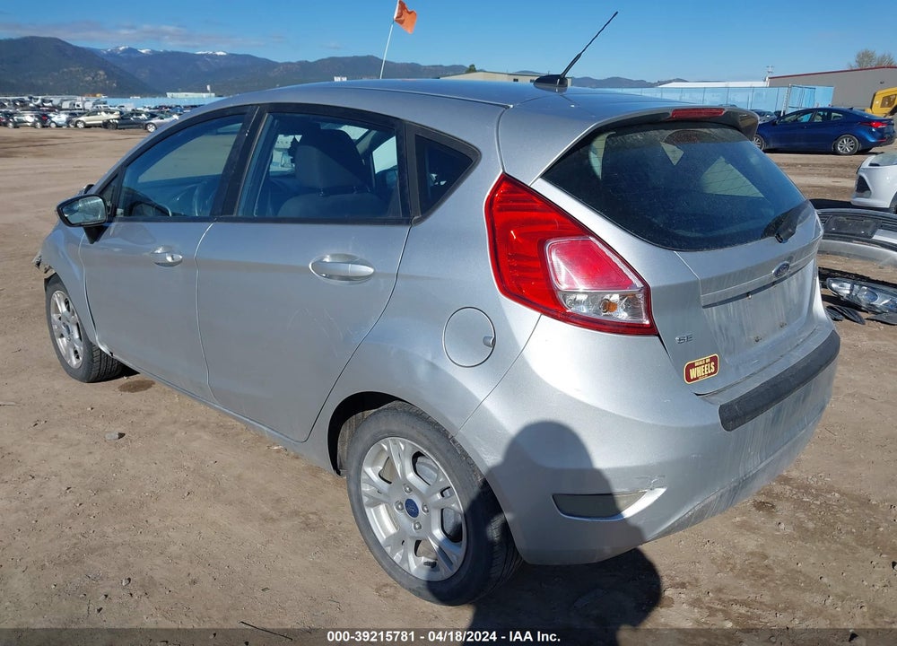 2015 FORD FIESTA SE VIN: 3FADP4EJ1FM111755