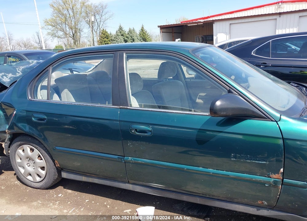 2000 HONDA CIVIC VALUE PACKAGE VIN: 2HGEJ6615YH567870