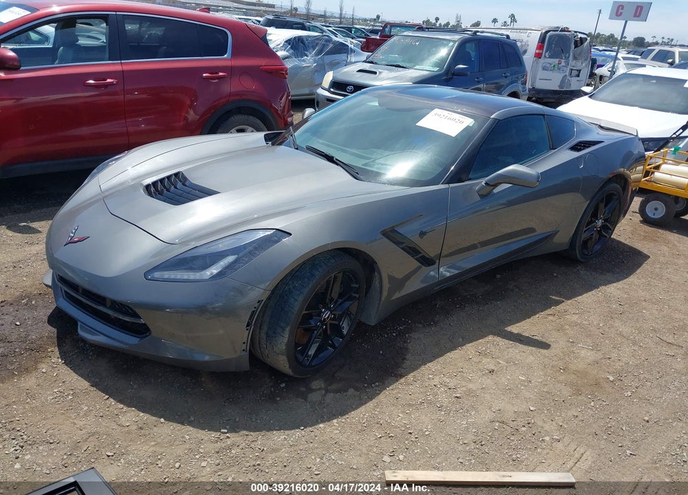 2015 CHEVROLET CORVETTE STINGRAY Z51 VIN: 1G1YK2D78F5104658