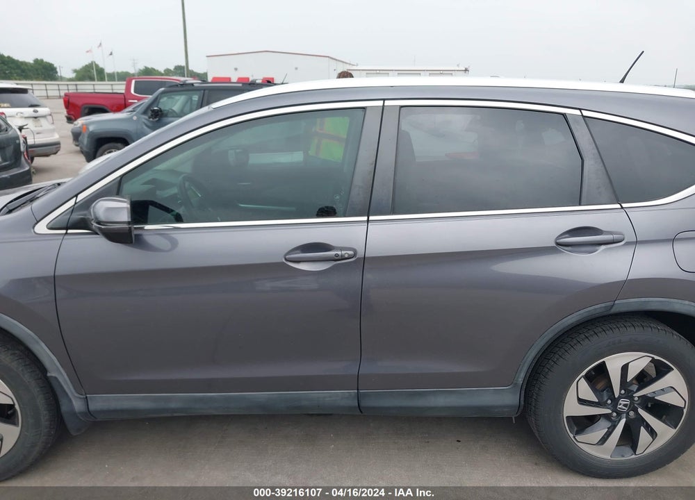 2015 HONDA CR-V TOURING VIN: 5J6RM3H90FL007290