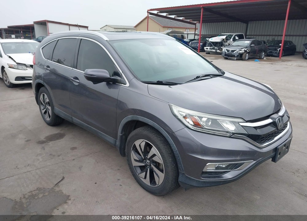 2015 HONDA CR-V TOURING VIN: 5J6RM3H90FL007290