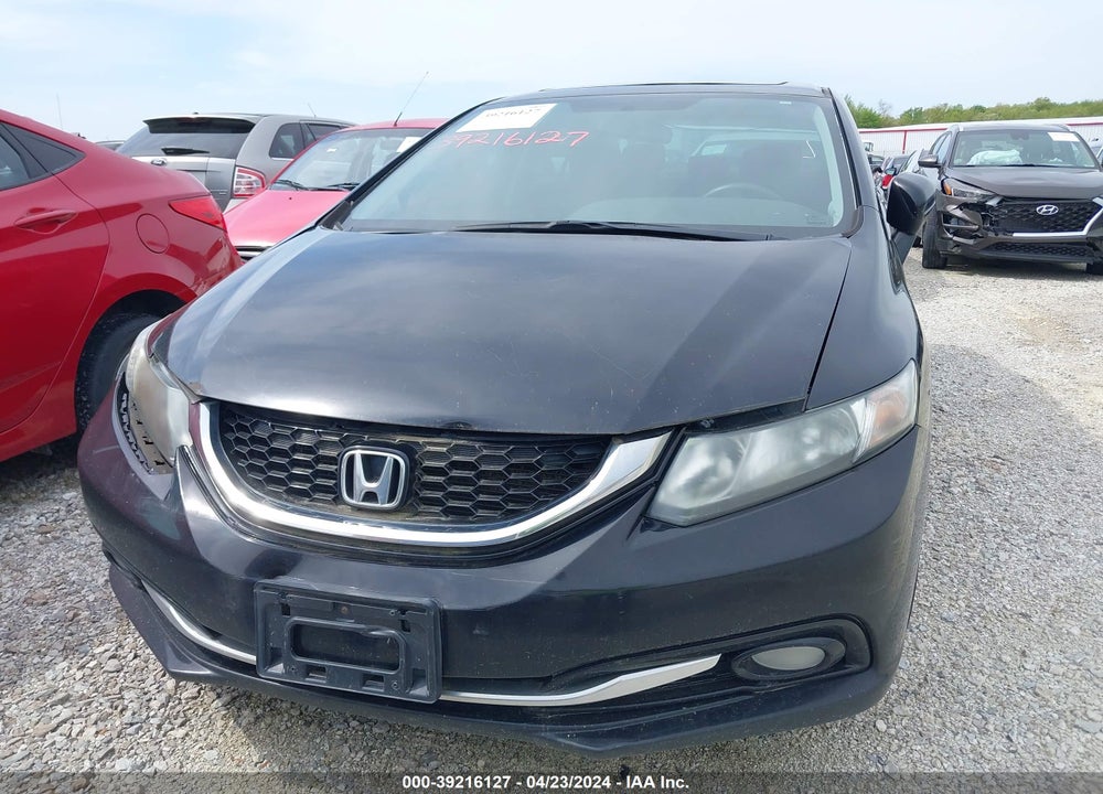 2014 HONDA CIVIC EX-L VIN: 19XFB2F90EE271077
