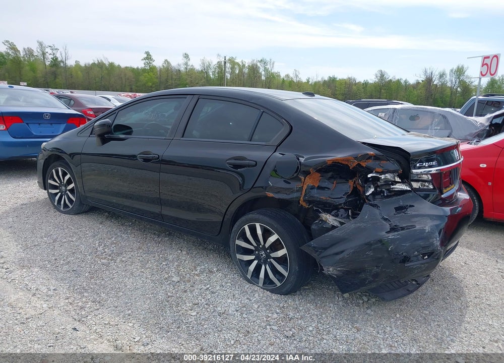 2014 HONDA CIVIC EX-L VIN: 19XFB2F90EE271077