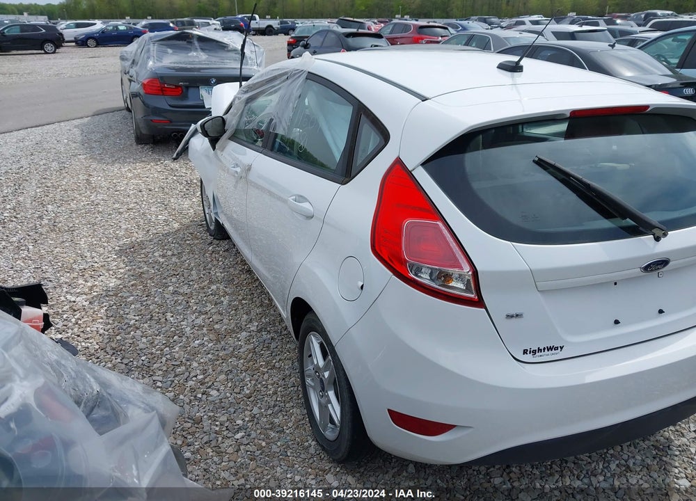 2017 FORD FIESTA SE VIN: 3FADP4EJ8HM116096