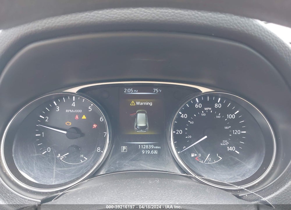 2016 NISSAN ROGUE S/SL/SV VIN: 5N1AT2MV1GC808455