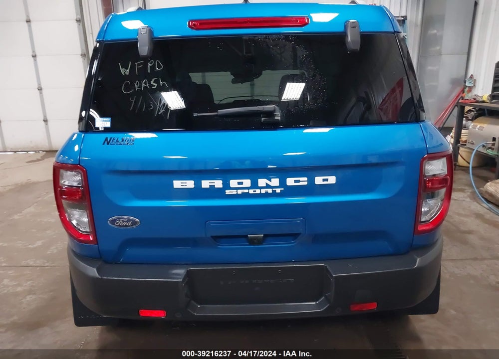 2022 FORD BRONCO SPORT BIG BEND VIN: 3FMCR9B68NRD85609