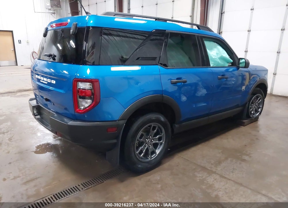 2022 FORD BRONCO SPORT BIG BEND VIN: 3FMCR9B68NRD85609