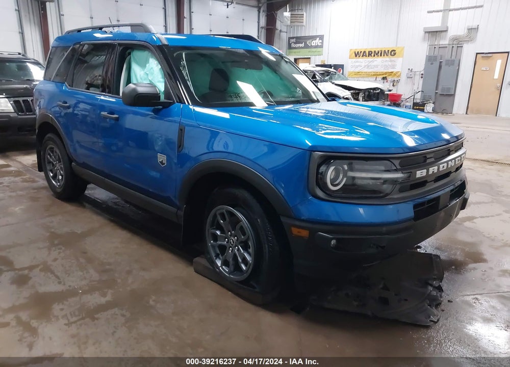 2022 FORD BRONCO SPORT BIG BEND VIN: 3FMCR9B68NRD85609