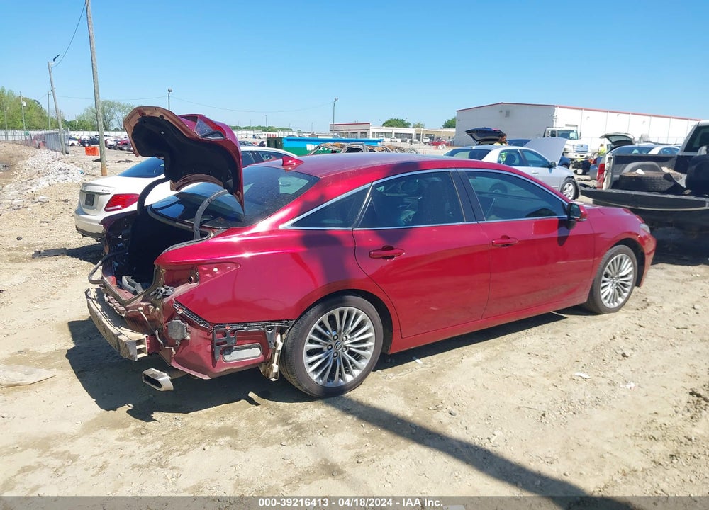 2019 TOYOTA AVALON LIMITED VIN: 4T1BZ1FB0KU003145