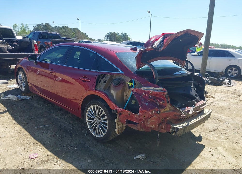 2019 TOYOTA AVALON LIMITED VIN: 4T1BZ1FB0KU003145