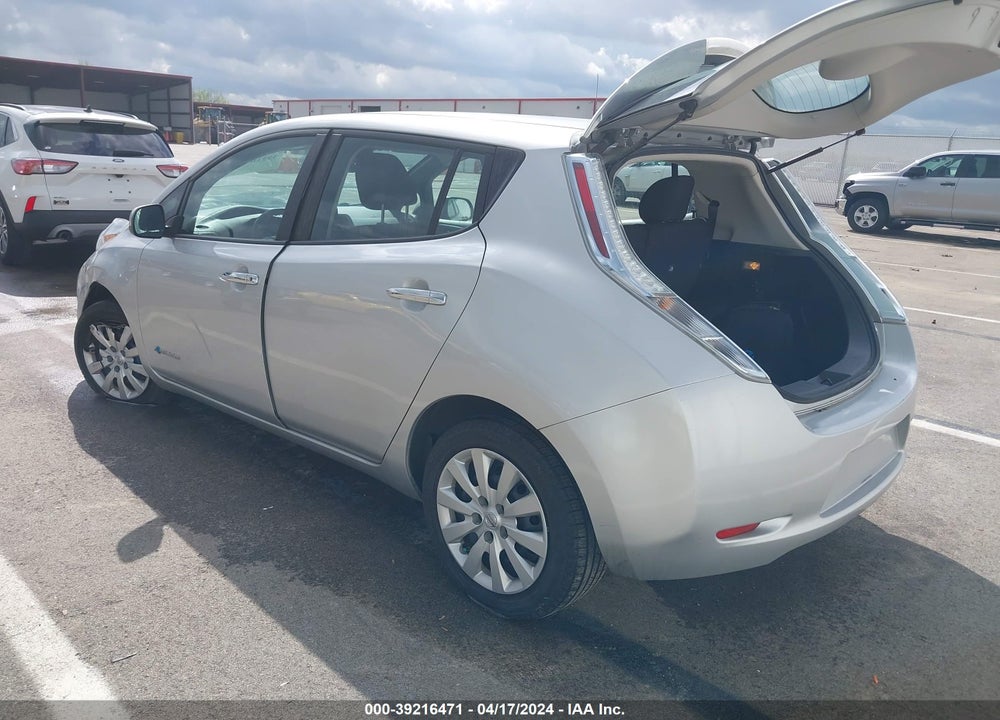 2013 NISSAN LEAF S VIN: 1N4AZ0CP0DC411251