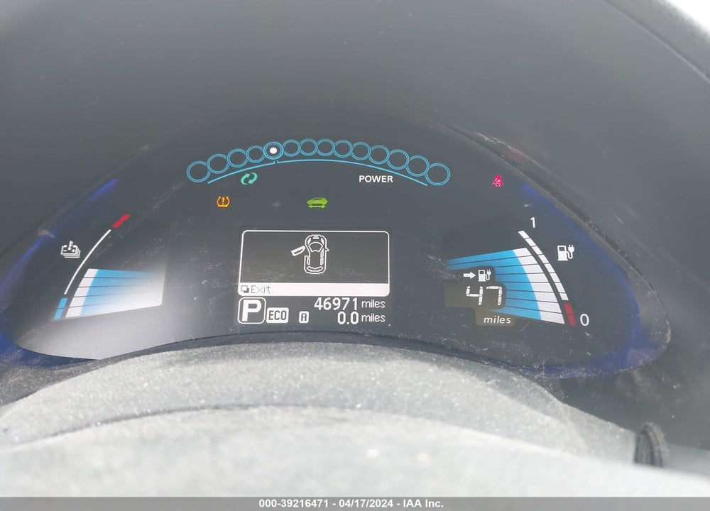 2013 NISSAN LEAF S VIN: 1N4AZ0CP0DC411251