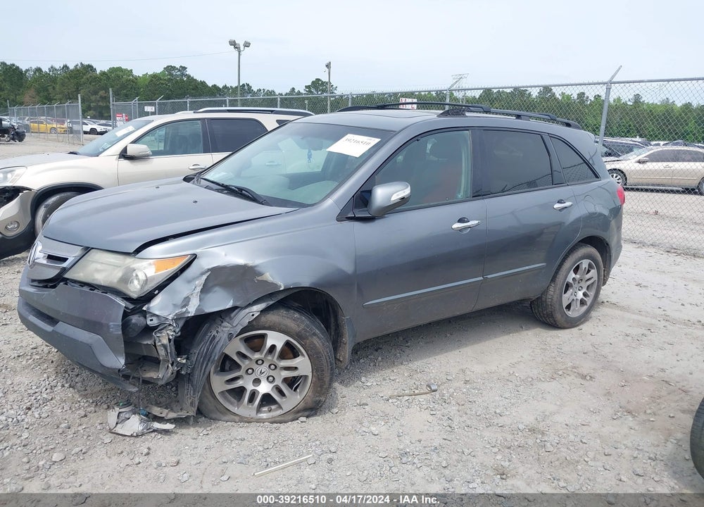 2008 ACURA MDX TECHNOLOGY PACKAGE VIN: 2HNYD28388H519994