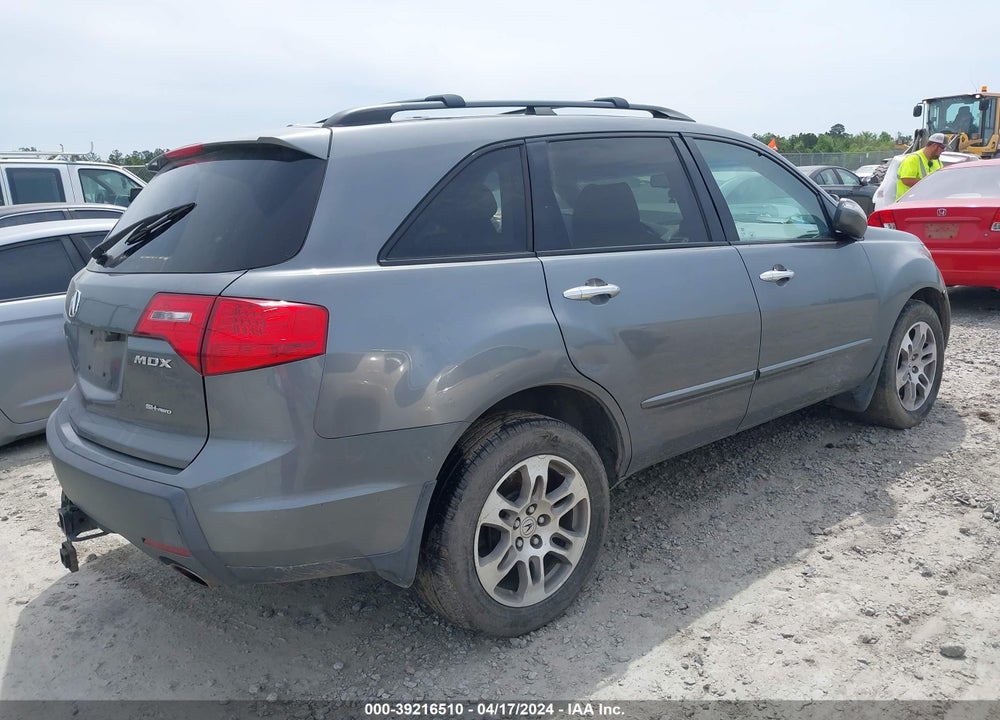 2008 ACURA MDX TECHNOLOGY PACKAGE VIN: 2HNYD28388H519994