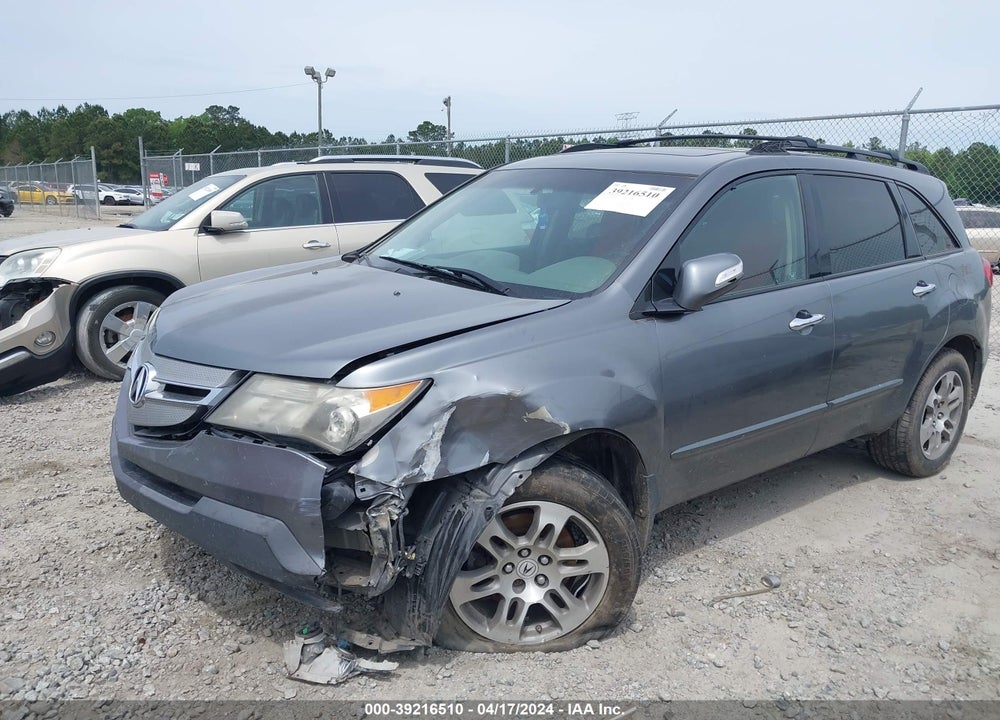 2008 ACURA MDX TECHNOLOGY PACKAGE VIN: 2HNYD28388H519994