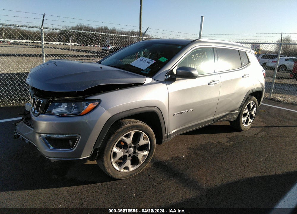 2021 JEEP COMPASS LIMITED 4X4 VIN: 3C4NJDCB8MT515019