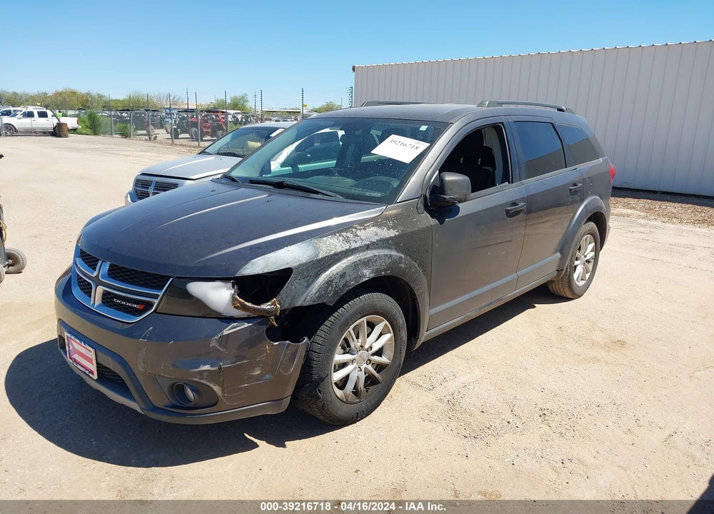 2014 DODGE JOURNEY SXT VIN: 3C4PDCBB1ET241885