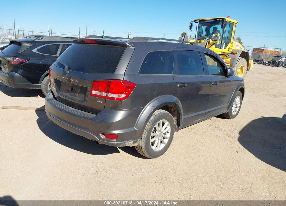 2014 DODGE JOURNEY SXT VIN: 3C4PDCBB1ET241885