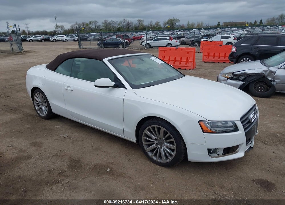 2011 AUDI A5 2.0T PREMIUM VIN: WAULFAFH8BN010308