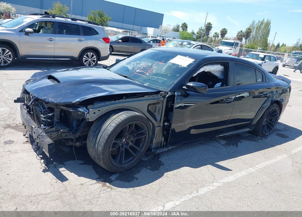 2023 DODGE CHARGER SCAT PACK WIDEBODY VIN: 2C3CDXGJ9PH531765