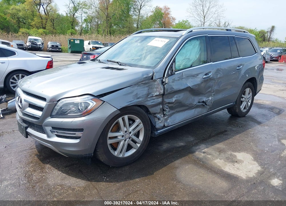 2014 MERCEDES-BENZ GL 450 4MATIC VIN: 4JGDF7CEXEA436626