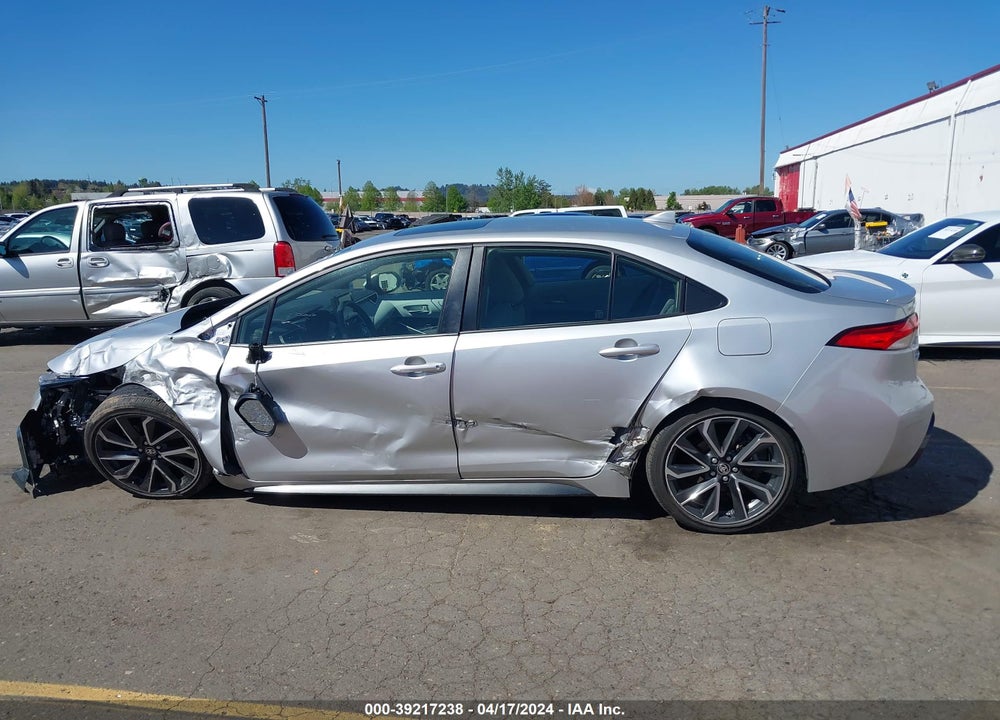 2022 TOYOTA COROLLA SE VIN: JTDP4MCE4NJ093592