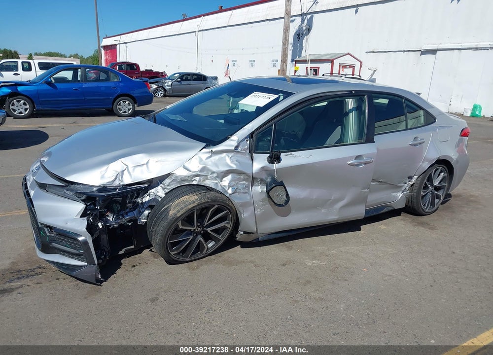 2022 TOYOTA COROLLA SE VIN: JTDP4MCE4NJ093592