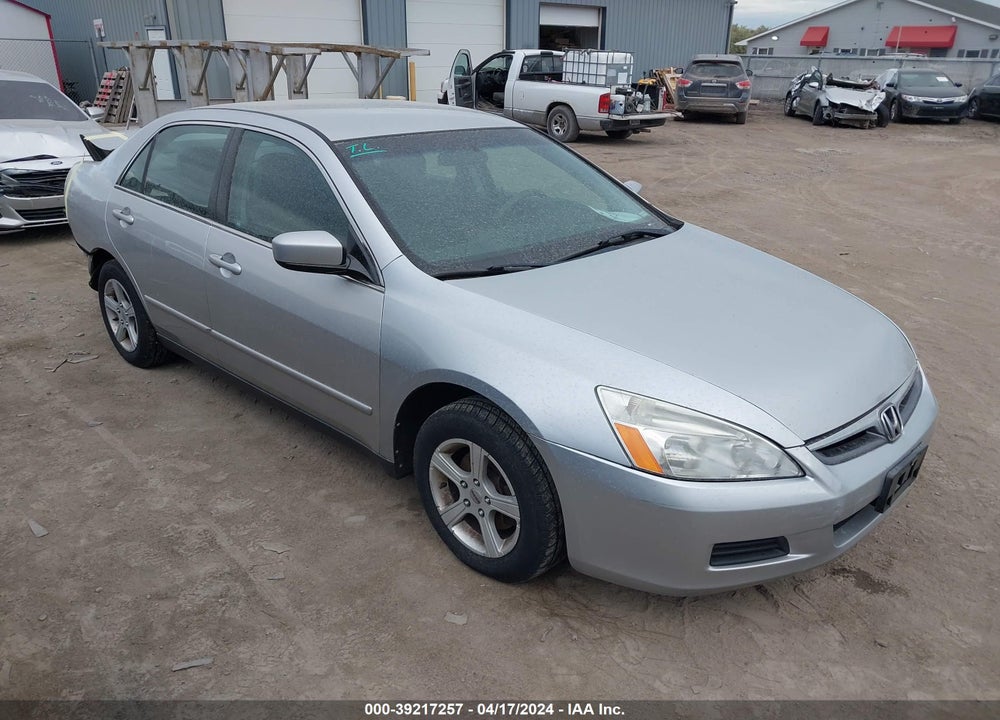 2007 HONDA ACCORD 2.4 LX VIN: 3HGCM56437G709862