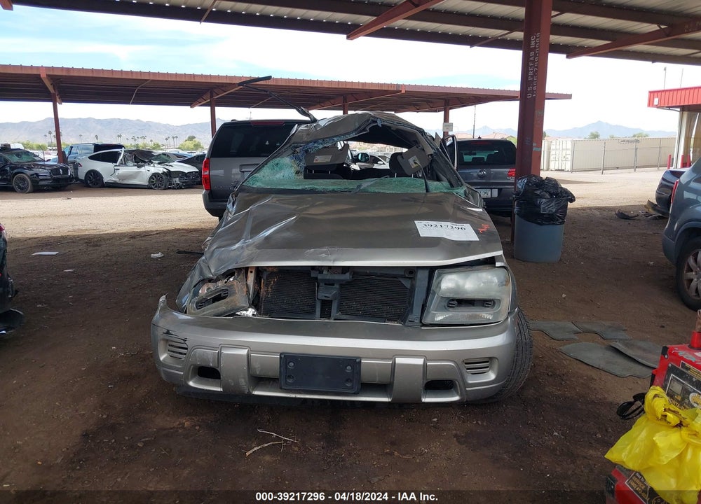 2002 CHEVROLET TRAILBLAZER LS VIN: 1GNDS13S222415611